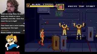 Blaze *World Record* Life Run 5 Death Streets of Rage 2 Mania!!!