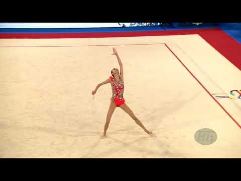 ZHAO Yue (CHN) - 2019 Rhythmic Junior Worlds, Moscow (RUS) - Qualifications Clubs