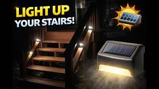 SOLPEX Solar Step Lights Review 💡 33 LEDs + 4-Side Glow (Game Changer!)