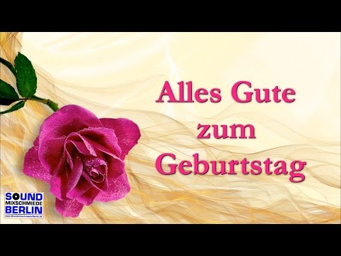 Alles Gute zum Geburtstag Lied ❤️schönes Geburtstagslied 🎶😍Geburtstagswünsche mit Text Lyric Video