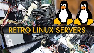 22 Year Old Dual Pentium III Linux Servers, Will They Still Boot?