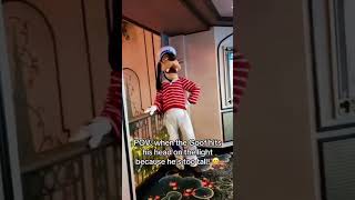 Goofy said oops and kept being cute! #goofy #disneycruise #funny
