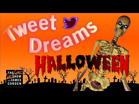 鳴叫夢想/12英尺的巨型骷髏頭。 (Tweet Dreams w/ The Giant 12-Foot Skeleton)