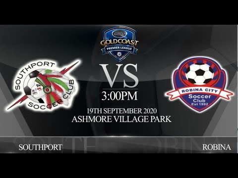 ASN GC Premier League rnd 10 - Southport Warriors vs Robina City (1-3)