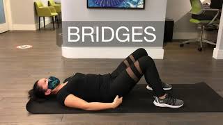 Bridges - Top 5 Warm-Up Exercises for Dancers - Zion Physical Therapy