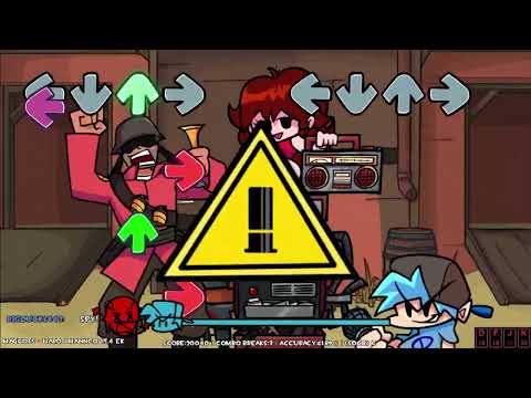 FNF Vs. TF2 Mann Co Soldier - Maggots (4k)