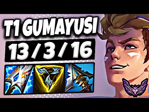 T1 Gumayusi Ezreal vs Jhin [ ADC ] Patch 25.18 Korea Master