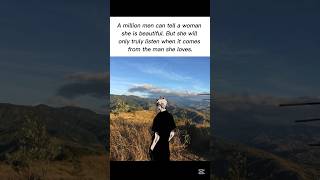 million men can tell a woman she is beautiful#motivational #quotes #peace #relatable #english #life
