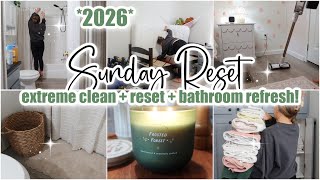 ✨2026 SUNDAY RESET • New Year Clean With Me • Fresh Start Cleaning Motivation