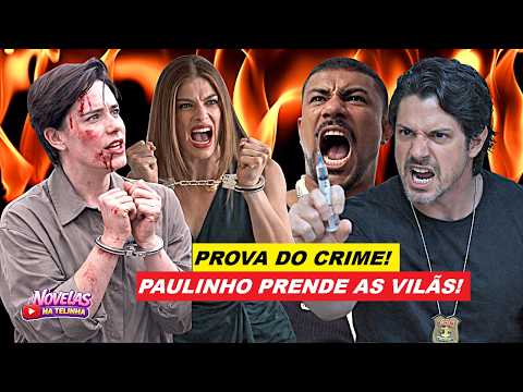 THREE GRACES - PAULINHO FINDS THE PROOF OF THE CRIME! HE RESCUES THE BABY AND SENDS SAMIRA TO PRI...