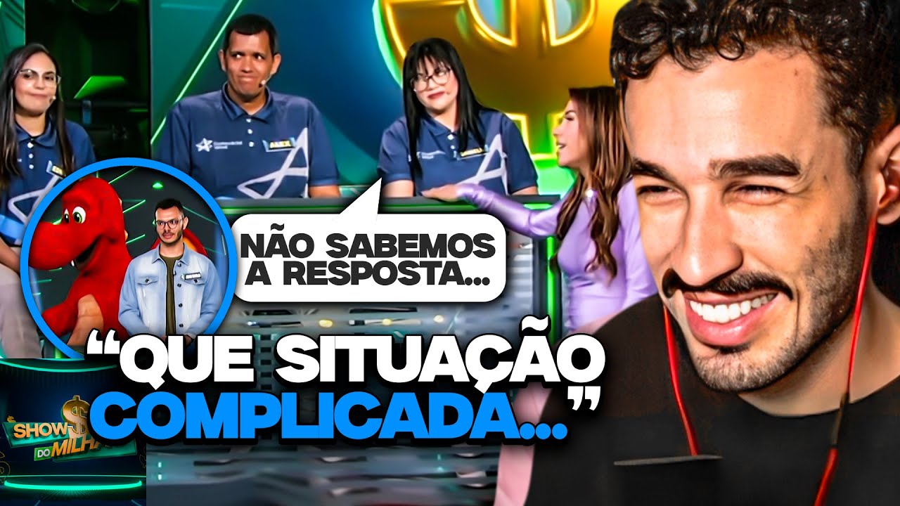 A MAIOR VERGONHA DA HISTÓRIA DO PROGRAMA! - EPISÓDIO 7 | REACT SHOW DO MILHÃO