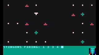 Atari 800 Game: StarTrak (1980 Programma International)