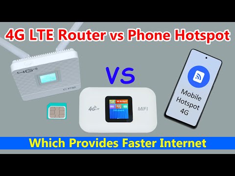 4G LTE Router vs Phone Hotspot – Real-World Speed Test & Comparison!