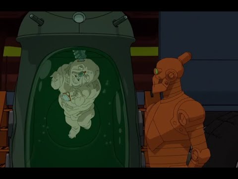 Robot reveals his true body to Mauler Twins - Invincible