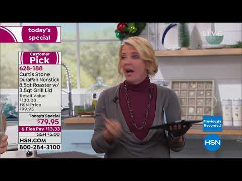 HSN | Chef Curtis Stone Holiday Prep 12.01.2018 - 03 AM