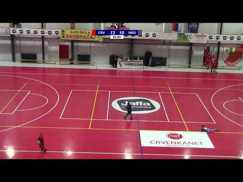 SBRL 12. kolo / SC / Crvenka Jaffa - Novi Beograd