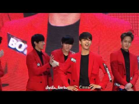 150614 VIXX N dancing to Exid's Up and Down