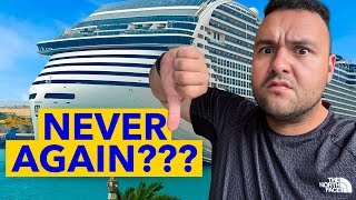 MY BRUTAL HONEST REVIEW OF MSC WORLD EUROPA!!