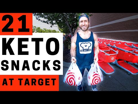 21 Keto Snacks At Target | BEST On The Go Low Carb...