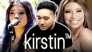 kirstin - Break A Little (Acoustic) (Live From The Shadowlands) &amp; Naked (Behind The Scenes) REACTION