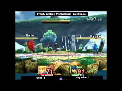 Dynasty Battles :5 Ryoko (zss) vs RayKalm (marth)
