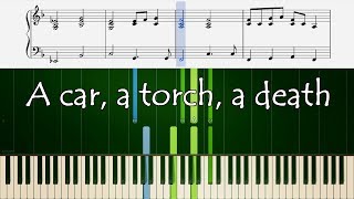 How to play the piano part of &quot;A Car, A Torch, A Death&quot; by Twenty One Pilots