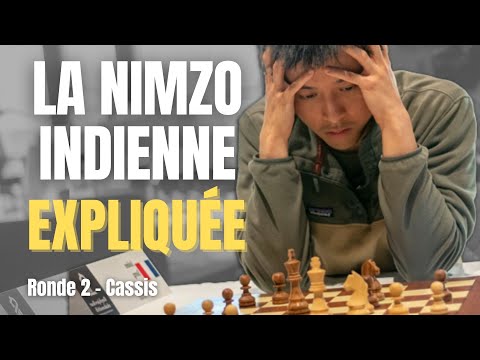 How to win with the Indian Nimzo Defense in chess? (Round 2 - Cassis)