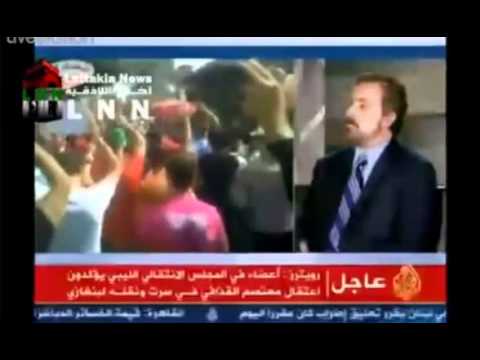 لؤي صافي في برنامج حصاد اليوم على قناة الجزيرة والحديث حول الاعتراف بالمجلس الوطني والدعوات لحماية المدنيين في سوريا