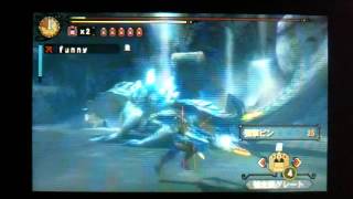 【mh3g】ろぼっちの狩猟日記part7　陸をも統べる海の王(猫火事場)