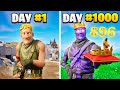 I Played Fortnite for 1000 Days