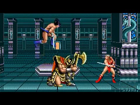 Golden axe 2 sega genesis 2 players TAS