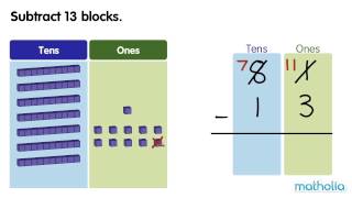 Subtraction Within 100 With Regrouping