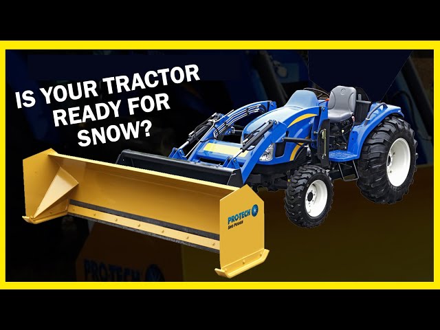 Pro-Tech Compact Sno Pusher - Snow Pusher for Compact Tractors