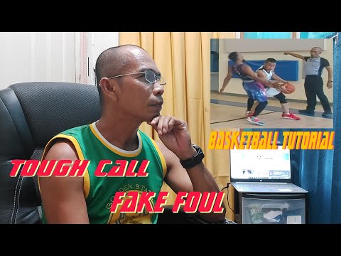 Basketball Referee Penalties And Signals:  FLOPPING