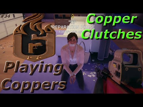 Copper Clutches! Road To Copper - Rainbow Six Siege Funny Moments