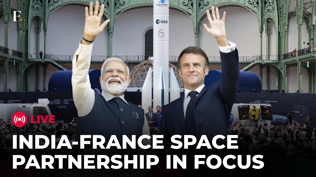 PM Modi & Macron At Paris Space Summit LIVE | India-France Space Power In Focus | Paris Space Summit