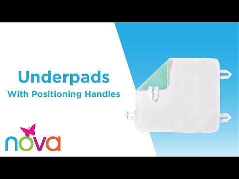 Underpad with Positioning Handles