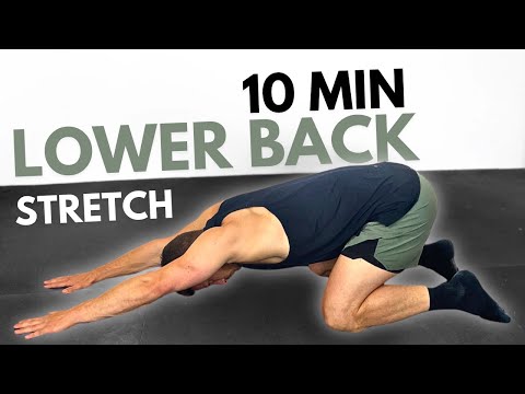 10 min LOWER BACK STRETCH ROUTINE | Muscle Release