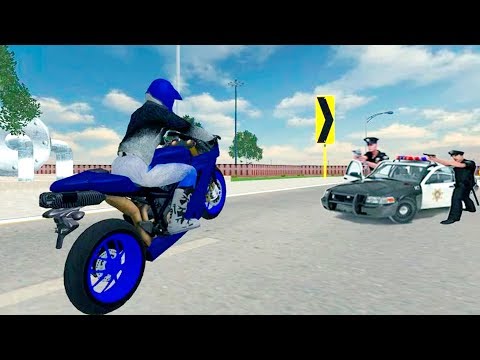 Bike Racing Games - Police Car Vs Theft Bike - Gameplay Android free games