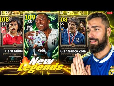 🔴 LIVE | GERD MULLER, ZOLA, PELE BIG TEST🔥Pack Opening + Divisions Rush⚡eFootball 2026