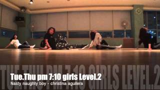 E bo &amp; sheryl murakami choreography christina aguilera nasty naughty boy