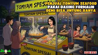 Download lagu AZAB PENJUAL TOMYUM SEAFOOD PAKAI DAGING FORMALIN DEMI BISA UNTUNG BANYA || ANIMASI AZAB mp3