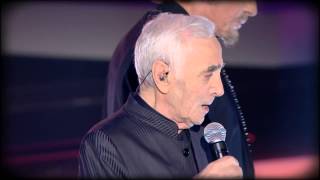 Video thumbnail of "Charles Aznavour & Johnny Hallyday - "Sur ma vie" - Fête de la Chanson Française 2013"