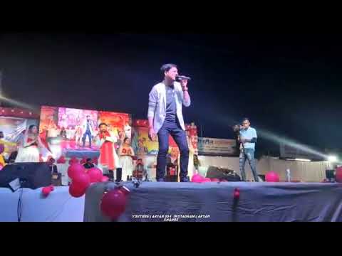 nav din navrat song || Anuj Sharma|| live in gurur city 1 October 2022