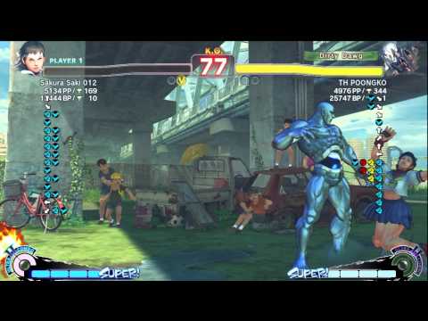 Sakura Saki 012 (Sakura) vs POONGKO (Seth) - AE 2012 Ranked Match *720p HD*