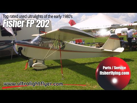 FP 202 Koala Ultralight, Fisher Flying Products, Top rated ultralight aircraft of the early 1980s.