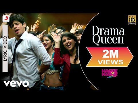 Drama Queen Lyric Video - Hasee Toh Phasee|Parineeti, Sidharth|Shreya Ghoshal|Karan Johar