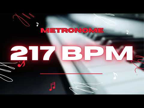 217 BPM - 1 Hour Metronome