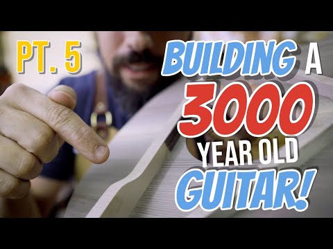 How to Build an Acoustic Guitar. Episode 5 (Transverse Brace)