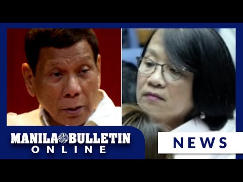 Duterte must be summoned to 'gentlemen’s agreement' probe, Castro insists